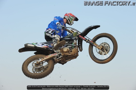 2009-10-04 Franciacorta - Motocross delle Nazioni 0465 Warm up group 1 - Davide Guarnieri - Yamaha 250 ITA